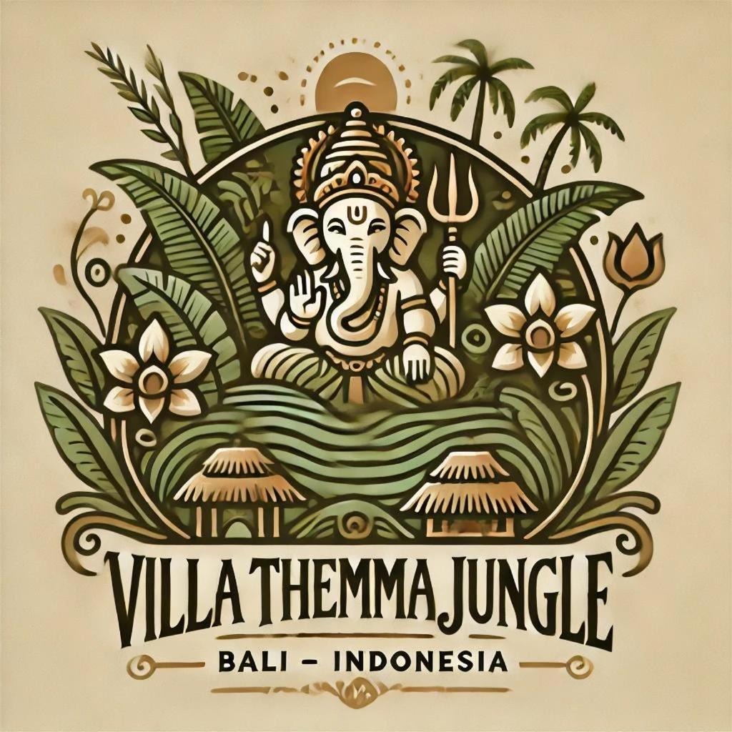 Villa Themma Jungle - Sumptuous 3Br Luxury Villa With Majestic Jungle View North Of Ubud المظهر الخارجي الصورة