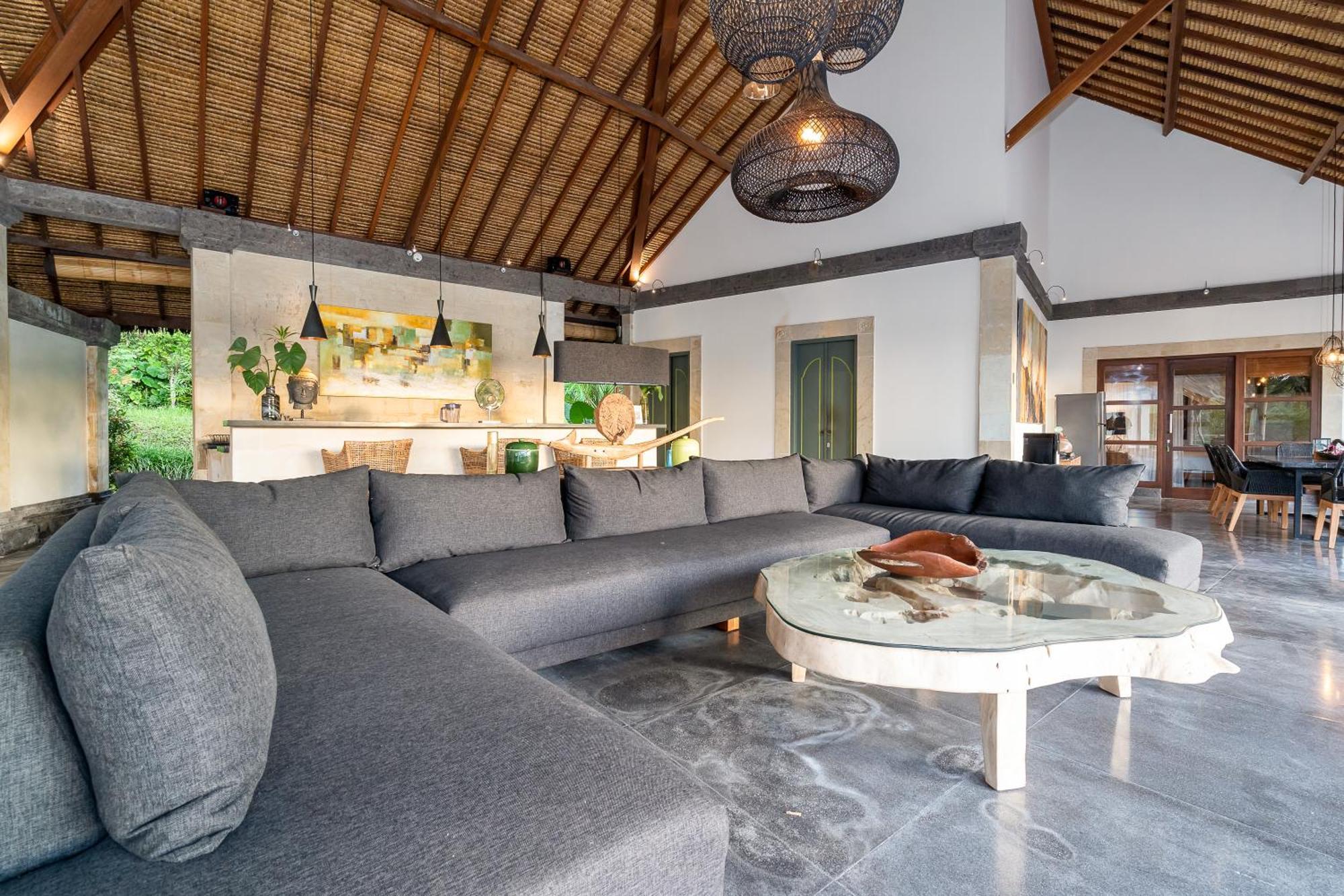 Villa Themma Jungle - Sumptuous 3Br Luxury Villa With Majestic Jungle View North Of Ubud المظهر الخارجي الصورة