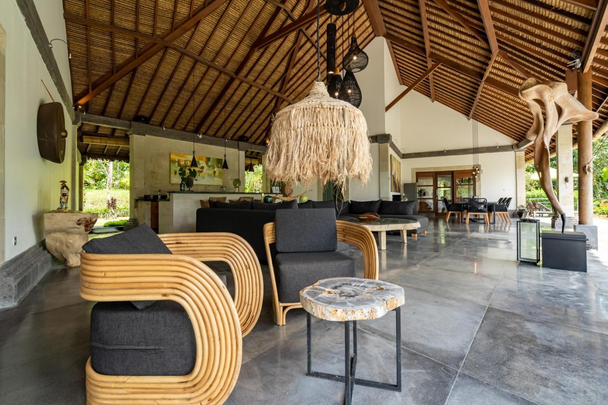 Villa Themma Jungle - Sumptuous 3Br Luxury Villa With Majestic Jungle View North Of Ubud المظهر الخارجي الصورة