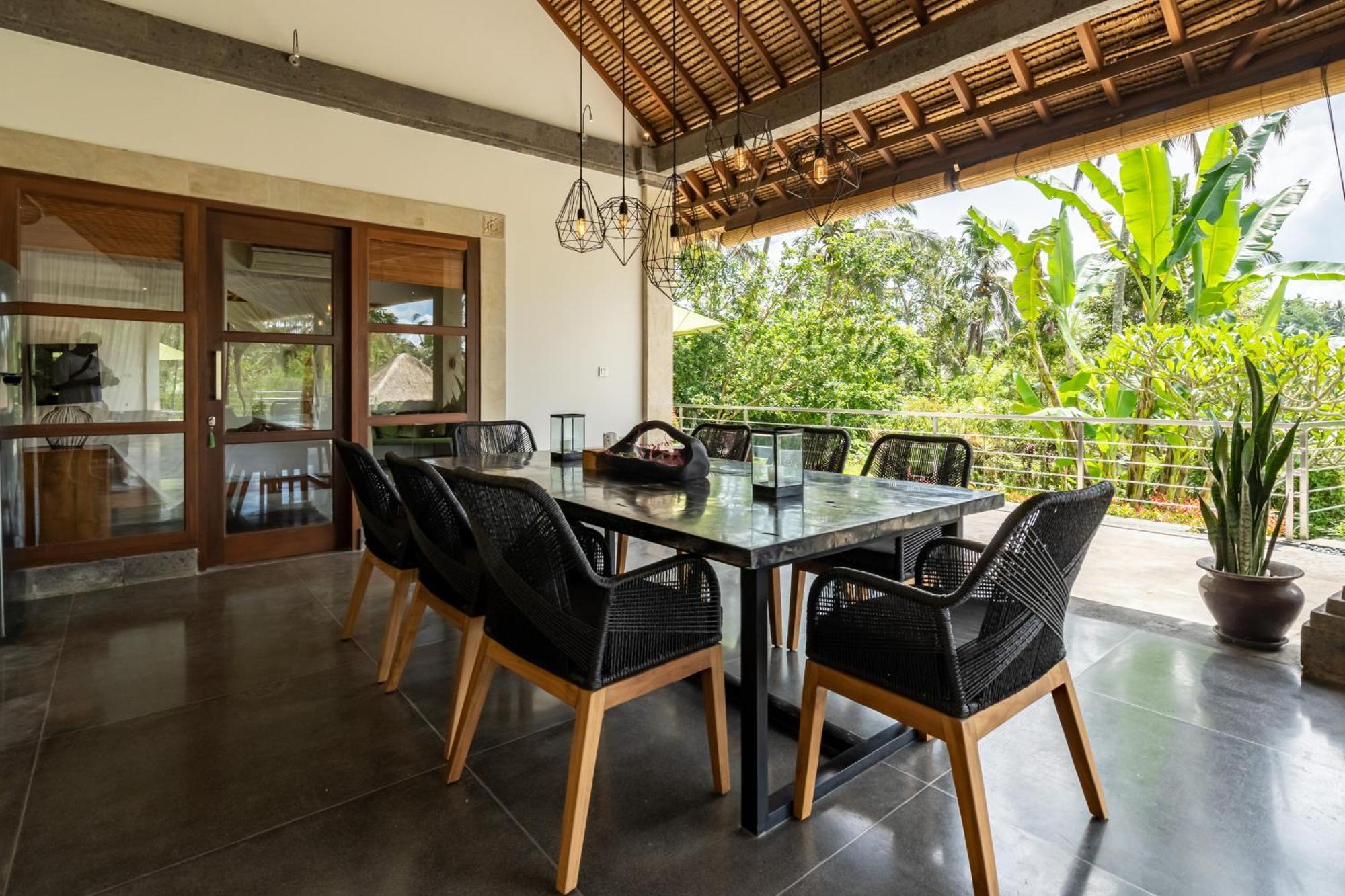 Villa Themma Jungle - Sumptuous 3Br Luxury Villa With Majestic Jungle View North Of Ubud المظهر الخارجي الصورة