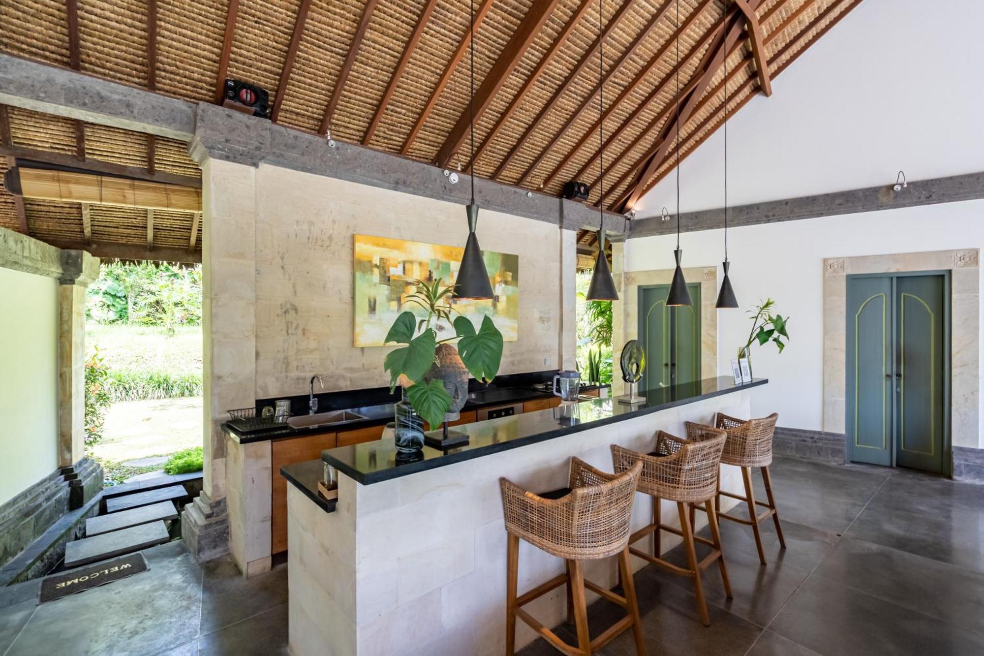 Villa Themma Jungle - Sumptuous 3Br Luxury Villa With Majestic Jungle View North Of Ubud المظهر الخارجي الصورة